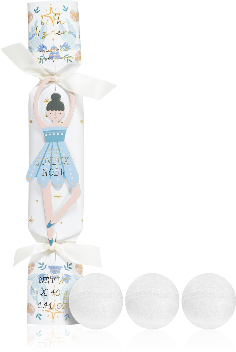 The Somerset Toiletry Co. Nut Cracker Fizzers - таблетки для ванн с пеной /  Rhubarb & Raspberry 120  g  / GTIN 639136519379