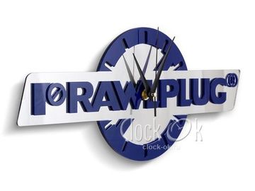 Настенные часы для компании "Rawlplug"