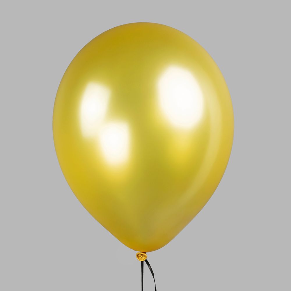 Шар (12''/30 см) Золото (M37/610), металлик, 100 шт.