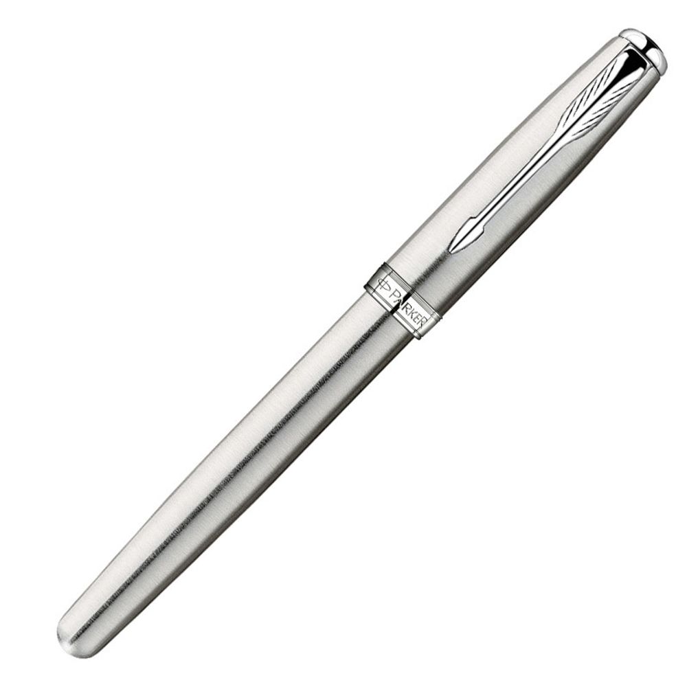 Перьевая ручка Parker Sonnet F526 ESSENTIAL Stainless Steel CT перо F (S0809210)