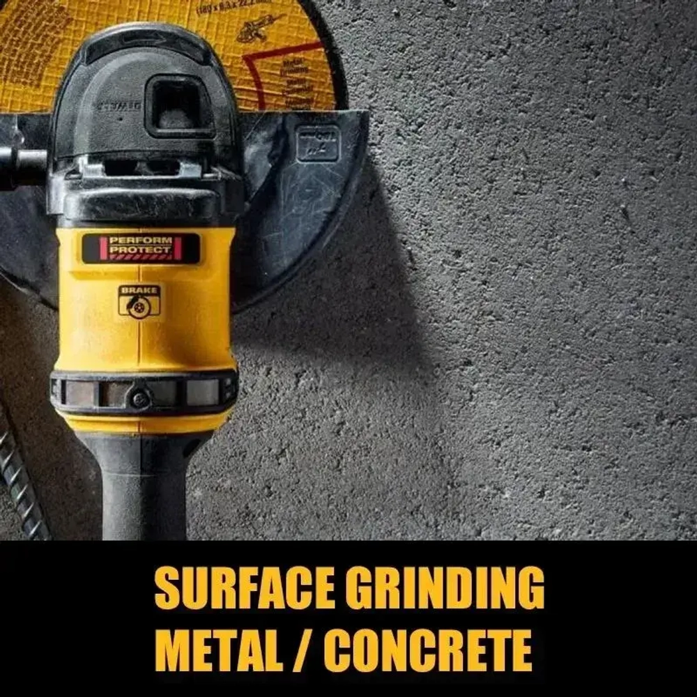 DEWALT DCG440 Бесщеточная аккумуляторная шлифовальная машина 180 мм (7 дюймов) с тормозом KICKBACK 60 В Электроинструменты