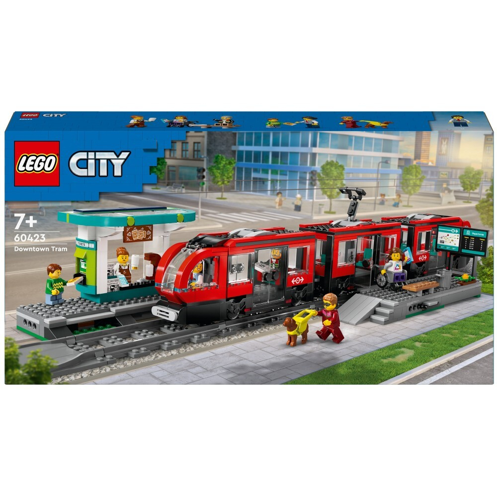 LEGO City - Городской трамвай со станцией 60423 / артикул   60423  / GTIN 5702017589190