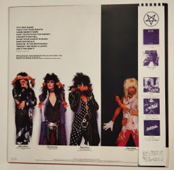 Винтажная виниловая пластинка LP Motley Crue Theatre Of Pain (Japan 1985)