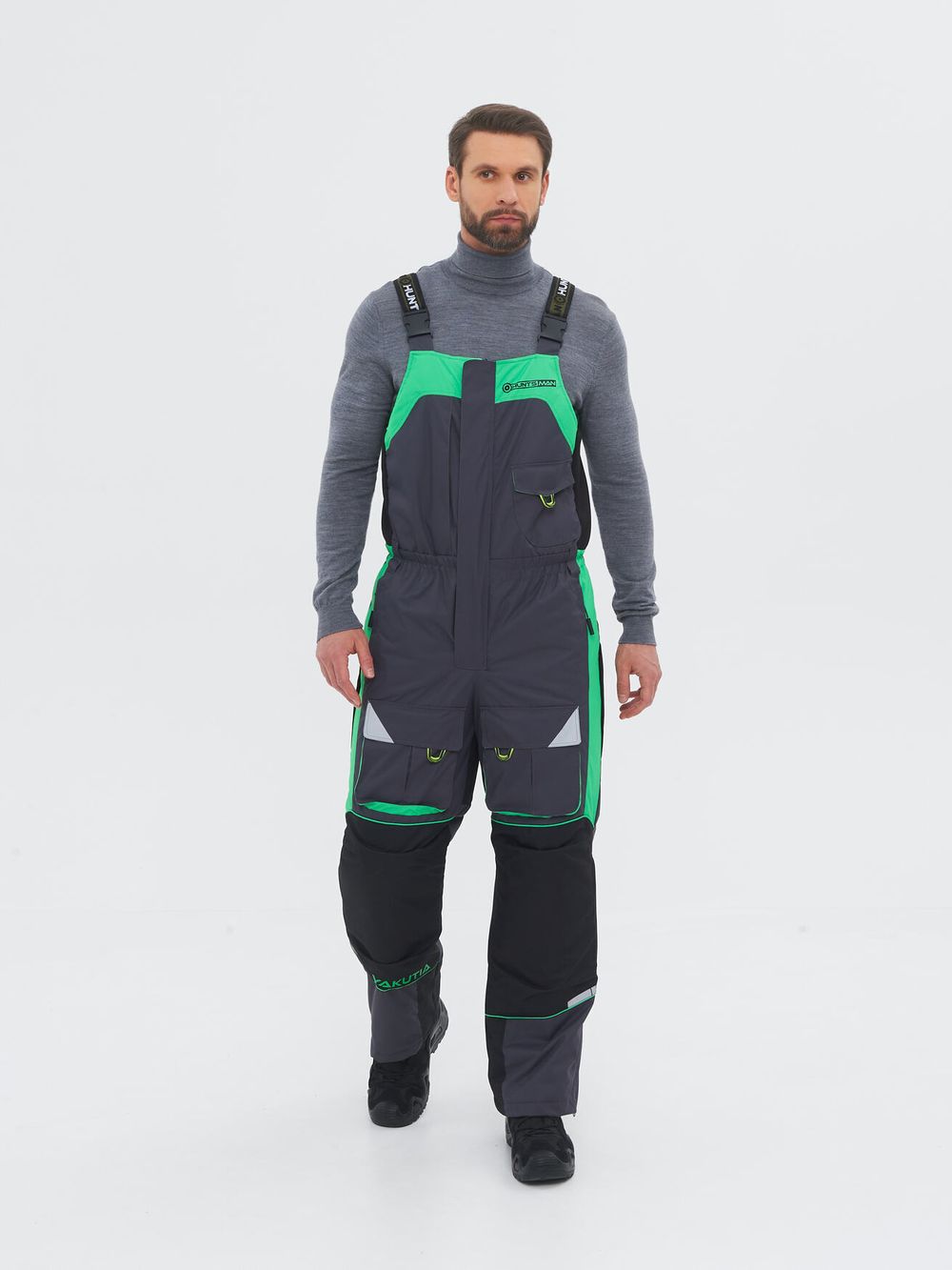 Костюм зимний Yakutia ткань Galaxy Breathable цвет Тёмно-серый