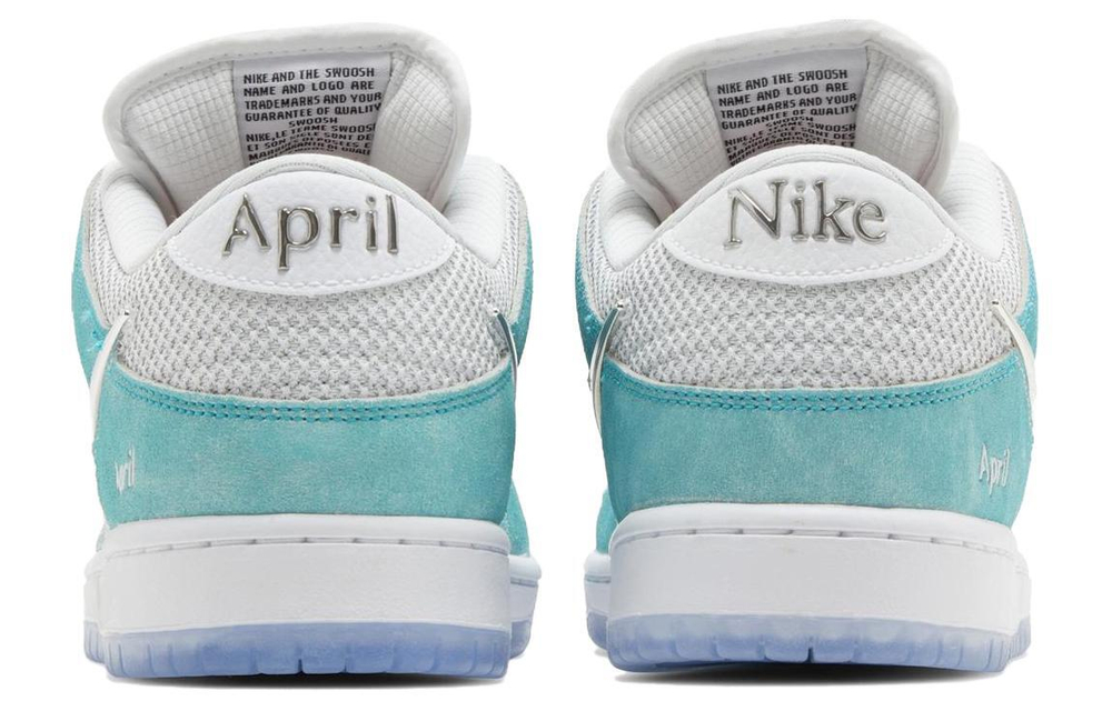 Кроссовки April Skateboards X Nike Dunk Sb "White And Multi-Color"