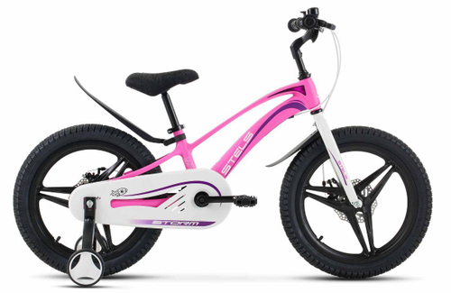 Велосипед 18" Stels Storm MD р.9" розовый