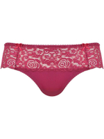 Нежные трусики-слипы с кружевным декором (Размер: 44) (Цвет: белый)