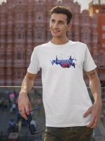 Футболка карта России