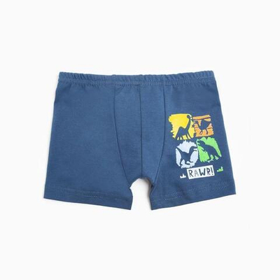 Боксеры для мальчиков А.13004-1, цв.т-синий/4 дино RAWR, р. 116-122 см (30р) 9518428