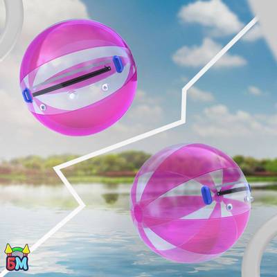 Аттракцион Водный шар ПВХ «Розовое сияние» 1.5*1.5*1.5 м