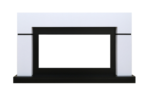 Портал Royal Flame Lindos V42 SFT (Разборный) - Белый с черным (Ширина 1470мм)