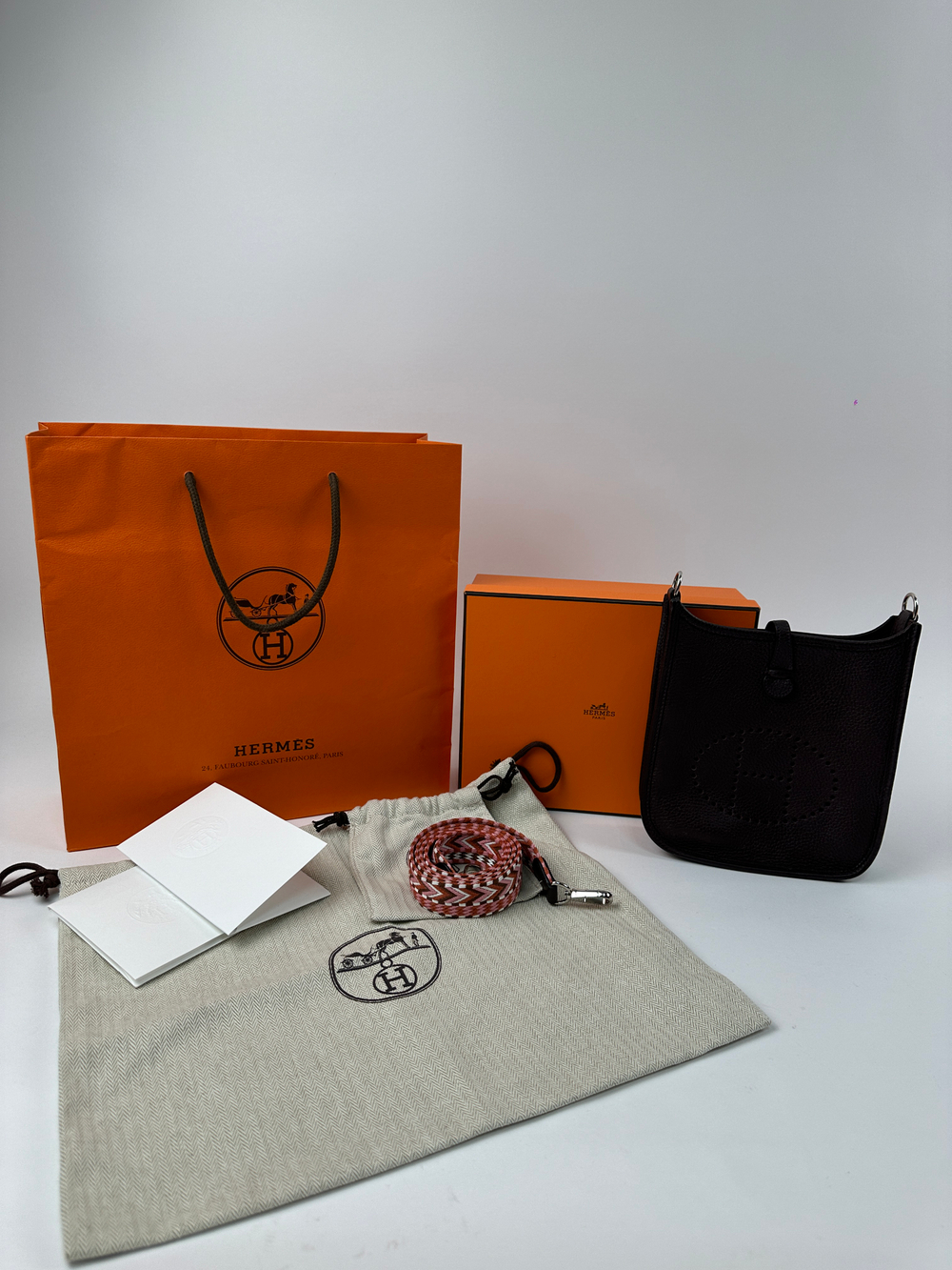Сумка Hermes Evelyn mini
