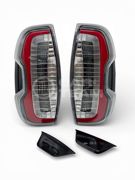 Задние светодиодные фонари на Шевроле Нива, Нива Travel (левый, правый), прозрачные
