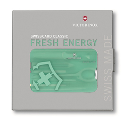 Швейцарская карточка VICTORINOX SwissCard Classic Fresh Energy SE 2020 0.7145.T