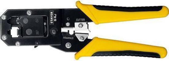 Кримпер S-RJ универсальный, STAYER  RJ45,RJ11/RJ12