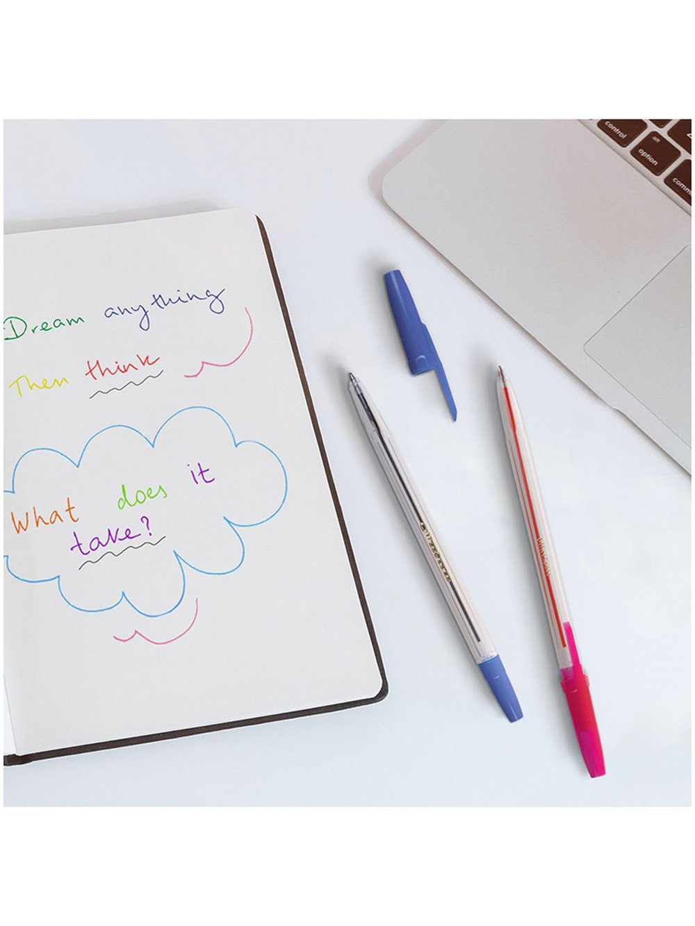 Набор шариковых ручек 10 штук 10 цветов