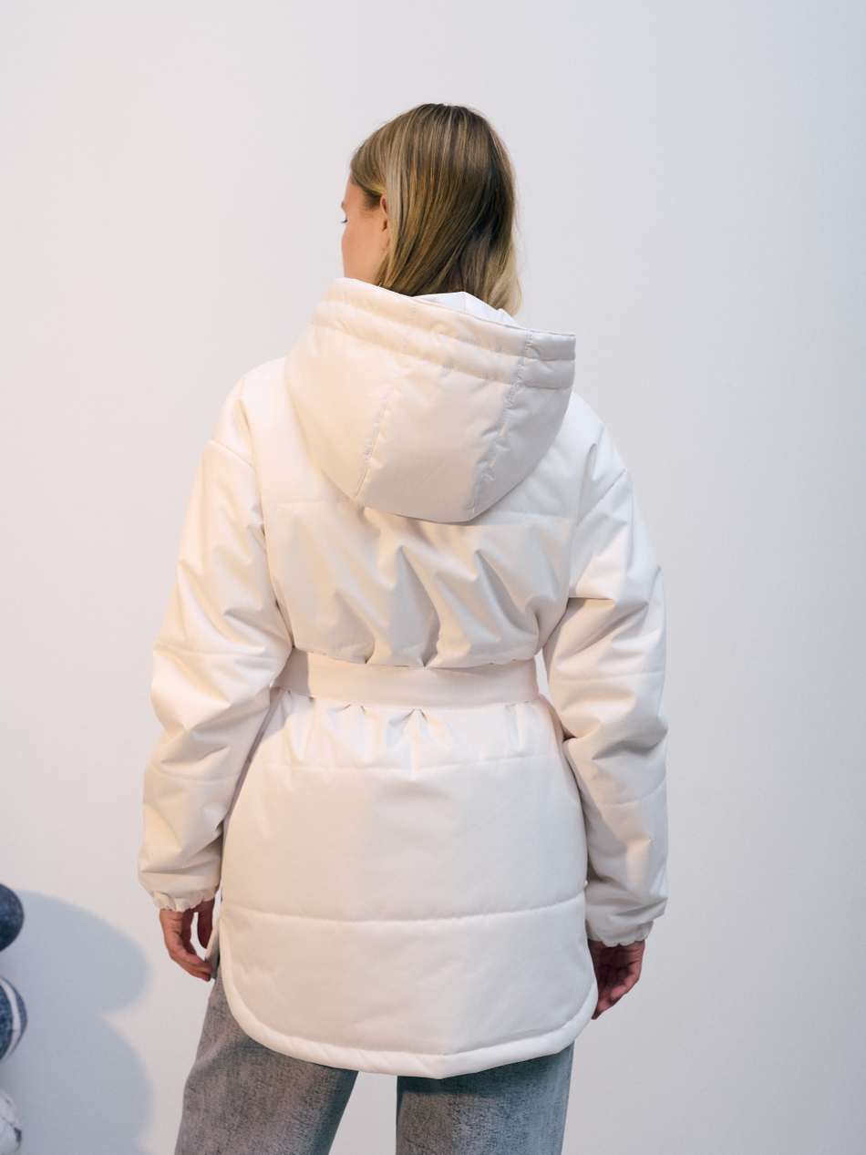 Куртка демисезонная "Эмми" молочный