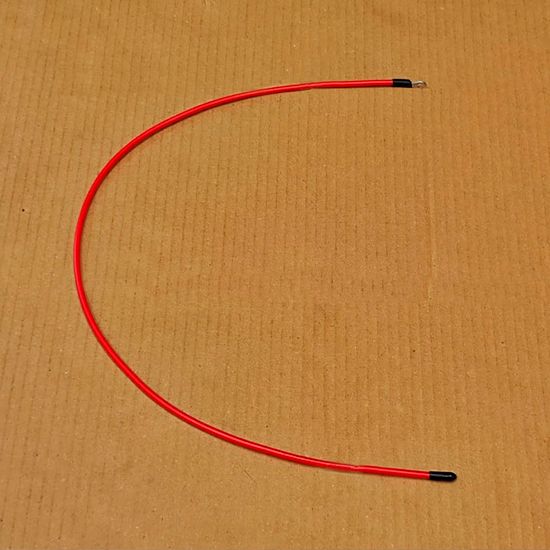 Антенна для ошейников Garmin DC50, T5, T20, TT10, TT15, TT25 длинная 57 см. (Красная)