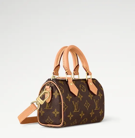 Сумка Louis Vuitton Speedy с плечевым ремнем Monogram