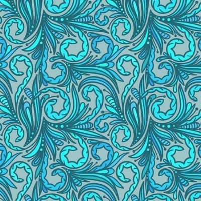 РАЗНОЦВЕТНЫЙ УЗОР НА СЕРОМ ФОНЕ