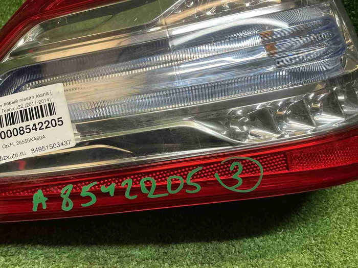 Фонарь левый Nissan Teana J32 (2011-2014)