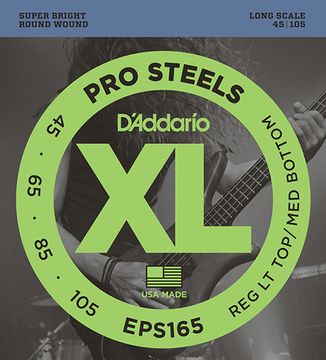 Струны для бас-гитары D'ADDARIO EPS165