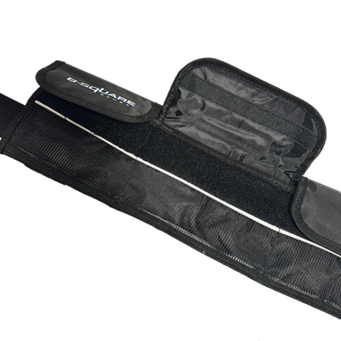 Ремень грузовой нейлоновый с пластиковой пряжкой с карманами 125см