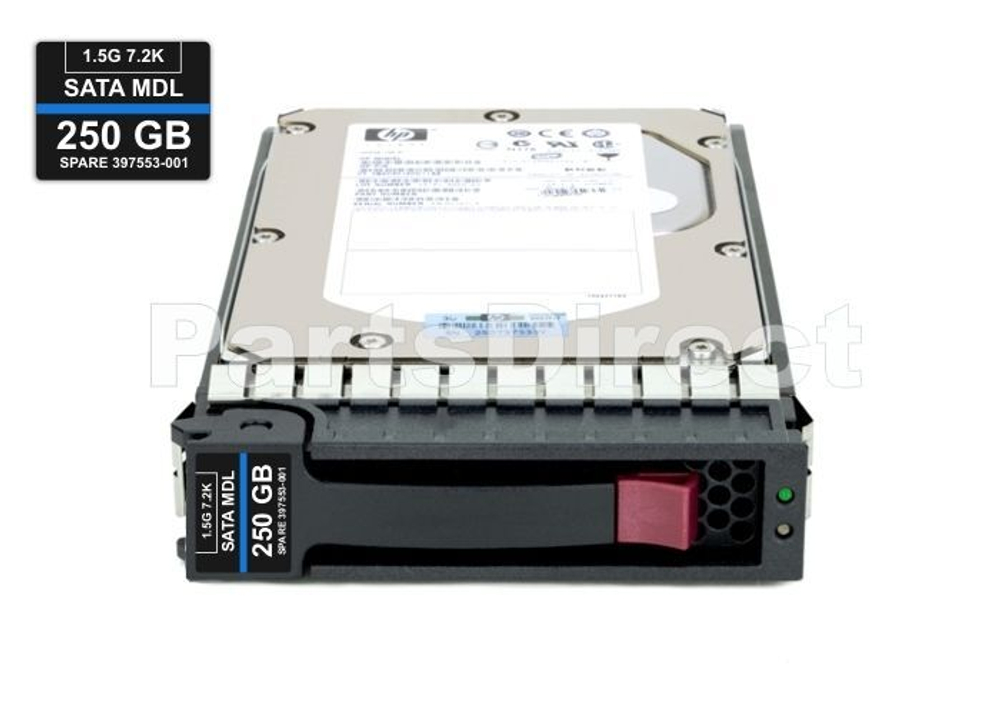 Жесткий диск HPE 6L250S0 HP 250-GB 1.5G 7.2K 3.5 SATA
