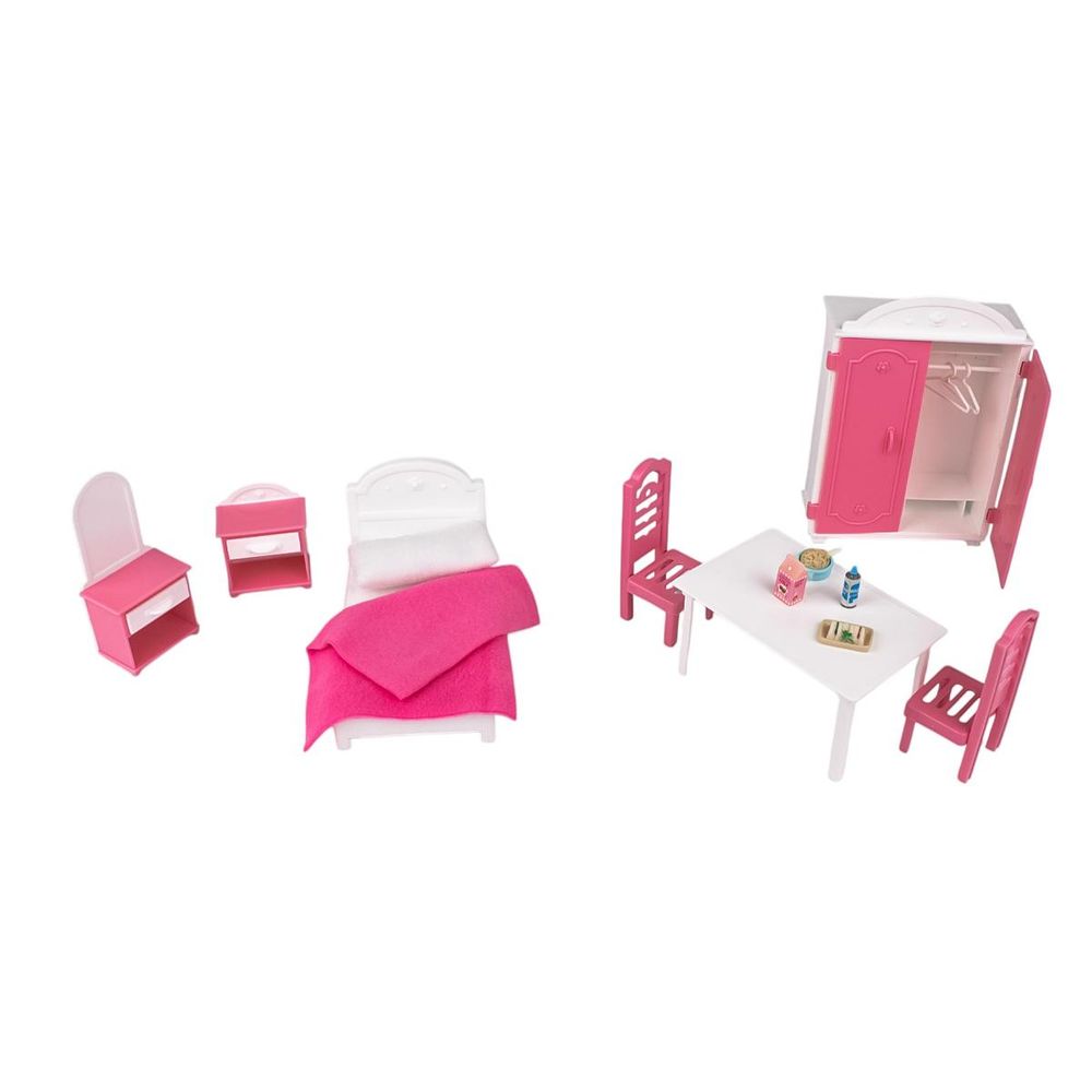 Кукольный набор мебели (Пластмастер)