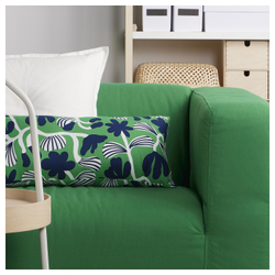 IKEA SANDMOTT  (ИКЕА САНДМОТТ)  -  Подушка, ярко-зеленый/зеленый, 30x58 см