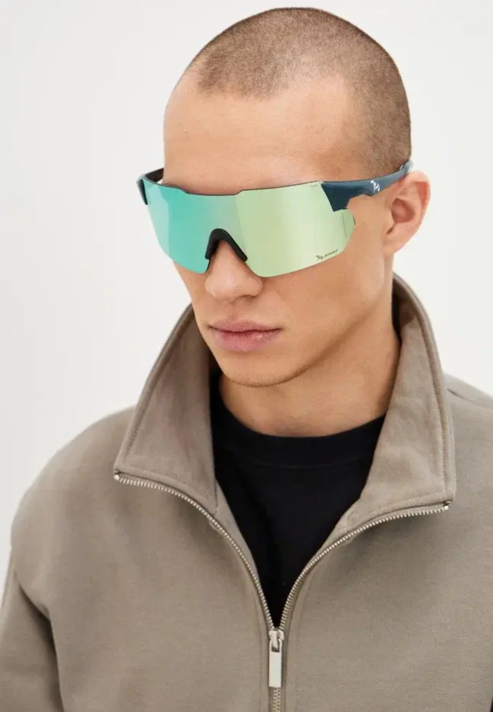 Спортивные очки с диоптриями 720armour Kamikaze Cylinder + / Matte Peacock Blue / Smoke Lake Blue Lens
