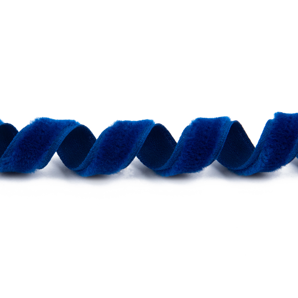 "BLITZ" бархатная лента ,С3574Г17 ,9 - 11 мм,цвет василек