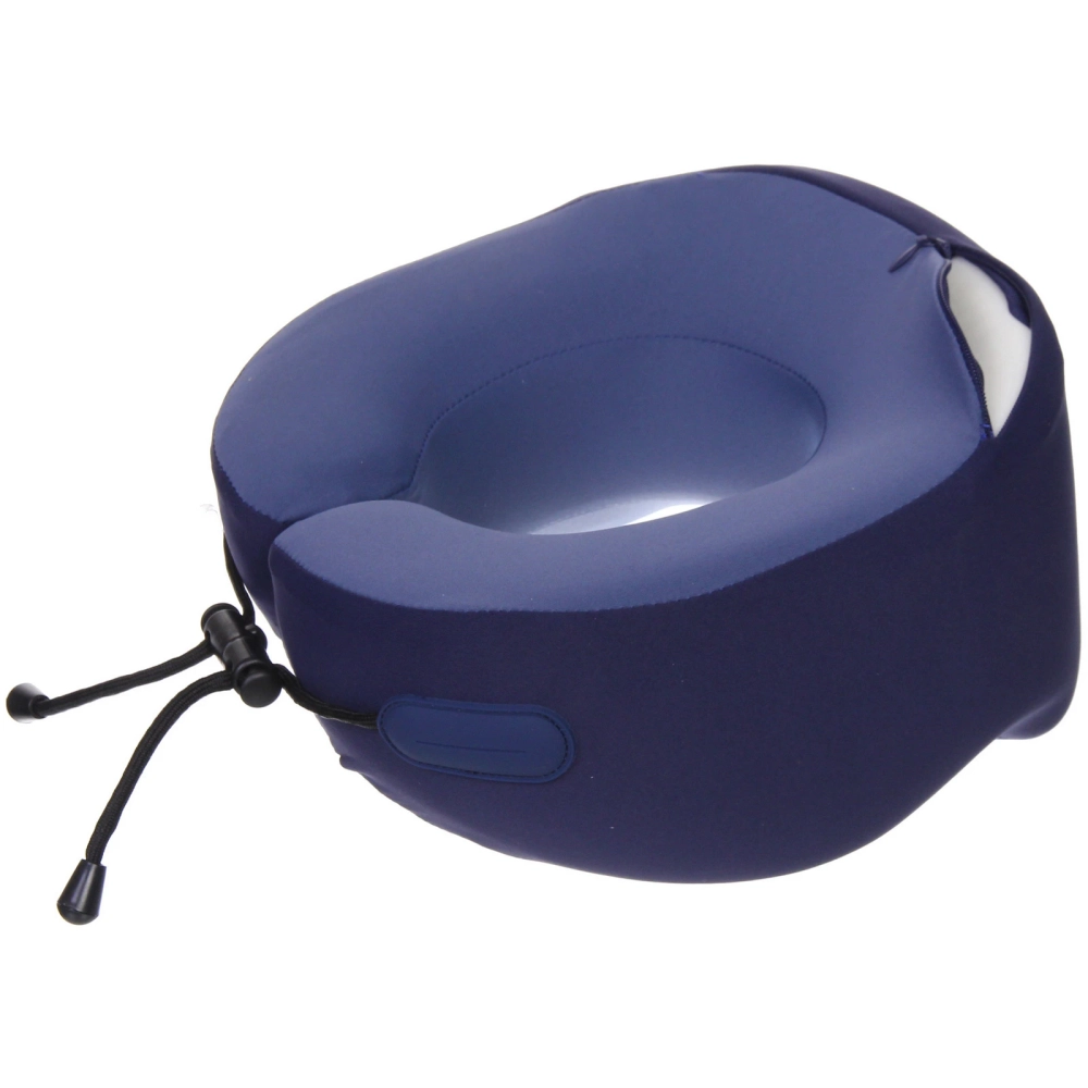 Подушка дорожная «TRIP - Dream», мемори-эффект, цвет синий