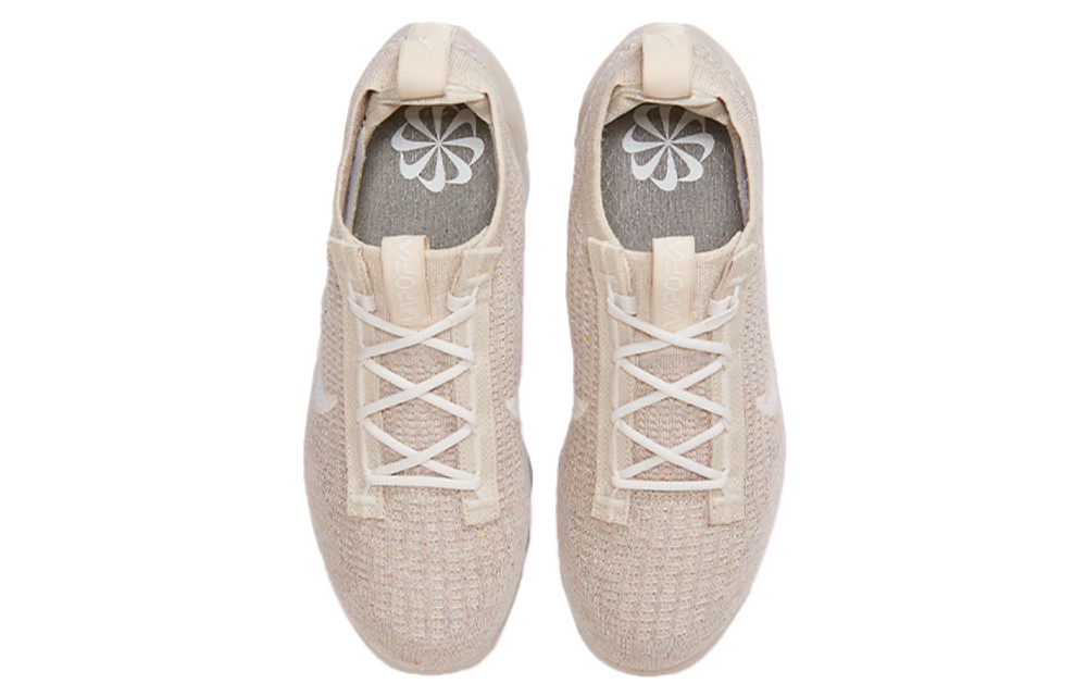 Кроссовки Nike Vapormax Flyknit 2021 "Beigewhite" (Женская размерная сетка)