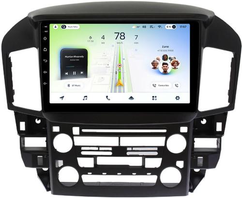 Магнитола для Lexus RX300 U10, Toyota Harrier 1 1997-2003 (ШГУ монохром) - Teyes CC4L-DTS монитор 9" IPS, Android 14, Быстрая, Snapdragon 662, CarPlay, 4G SIM-слот