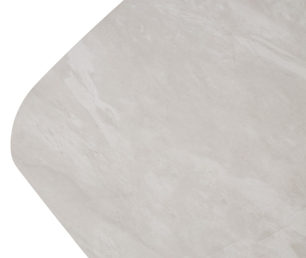 Стол KENT 200 TL-109, испанская керамика / Темно-серый каркас, ®DISAUR