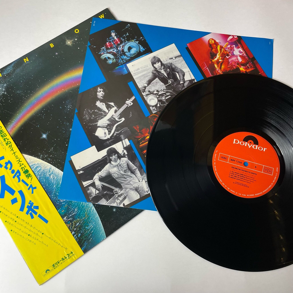 Винтажная виниловая пластинка LP Rainbow Down To Earth (Japan 1979) (Obi) Since You Been Gone