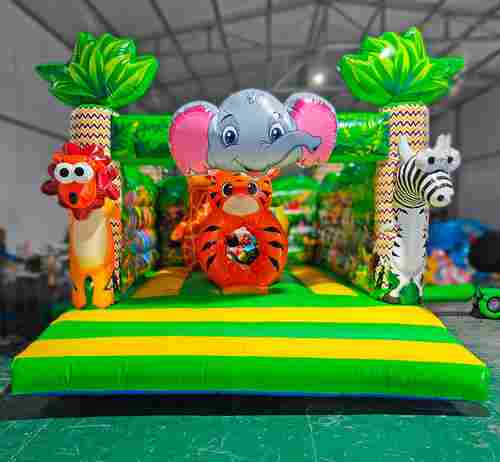 Коммерческий надувной батут «Чудо-сафари 2» 3,5*3,5*2,4 м