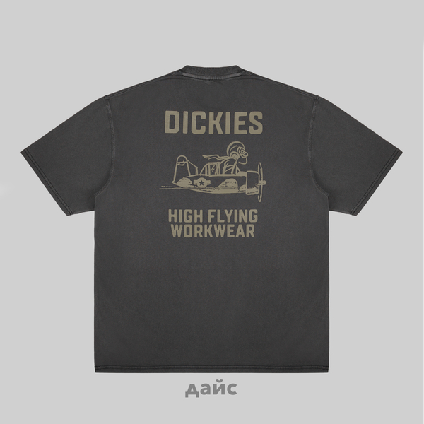 Футболка мужская Dickies High Flying Workwear артикул:DK0A863ABLK1 - купить в магазине Дайс