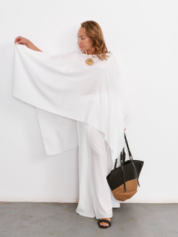 Блуза летняя, Модный дом Виктории Тишиной, Лето