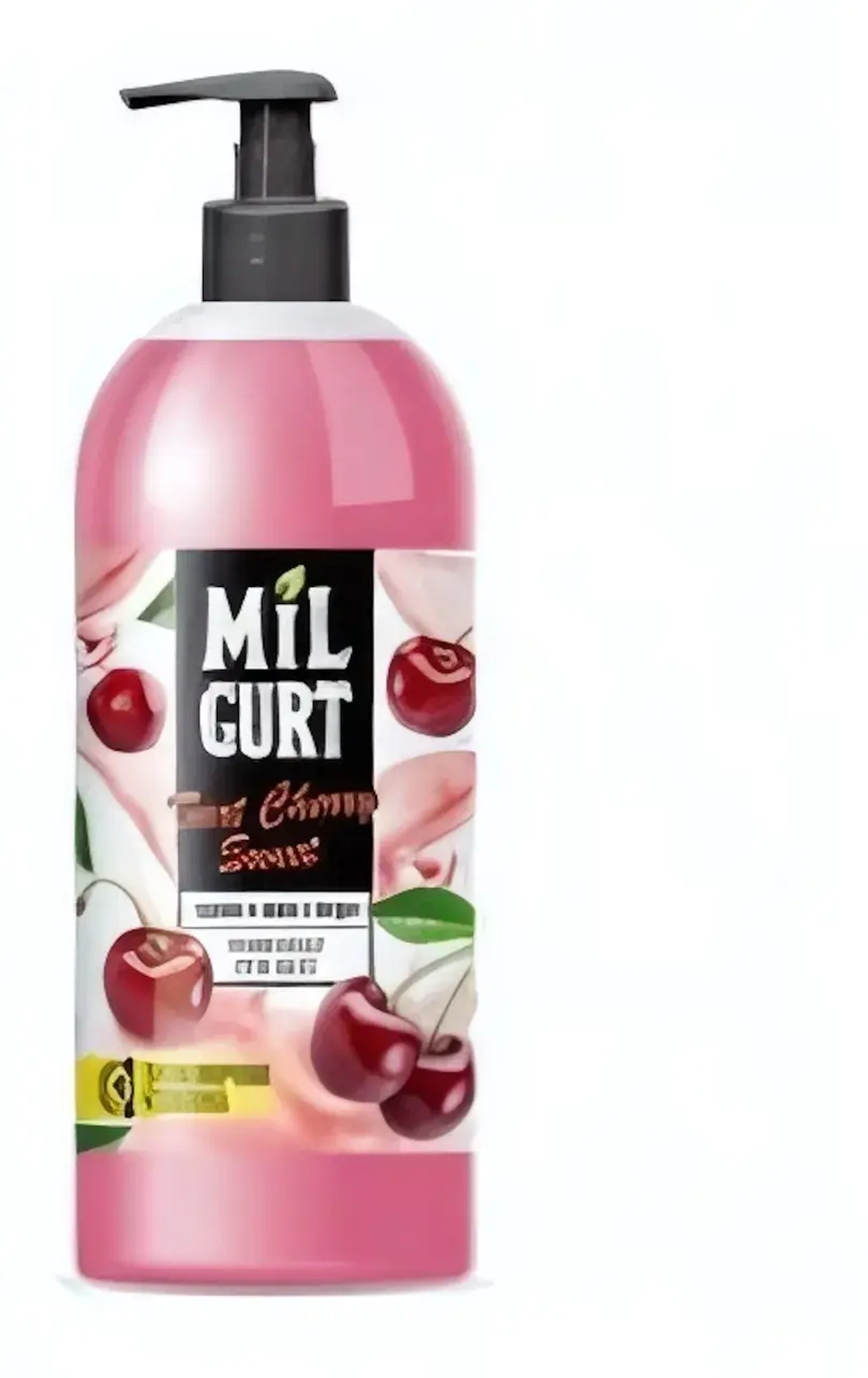 Мыло жидкое MILGURT вишня и черешня в йогурте, 860 г