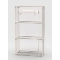 Теплица GREEN APPLE GA-House-3x-frame 3 яруса 1250х690х300 мм