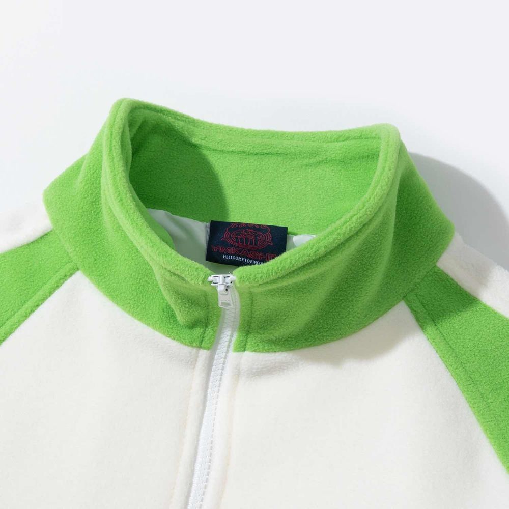 Толстовка YMKASHIX Turbo fleece лаймовый / белый