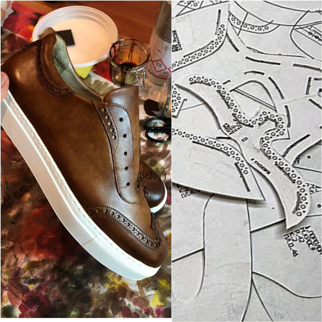 Л - 40 лекала (МУЖСКИЕ КЕДЫ, КРОССОВКИ)