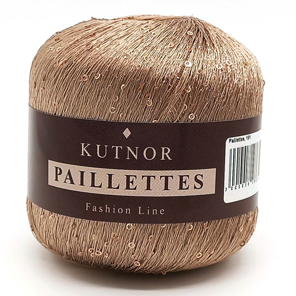 Пряжа Kutnor Paillettes, 1 моток, 50гр, 360м.