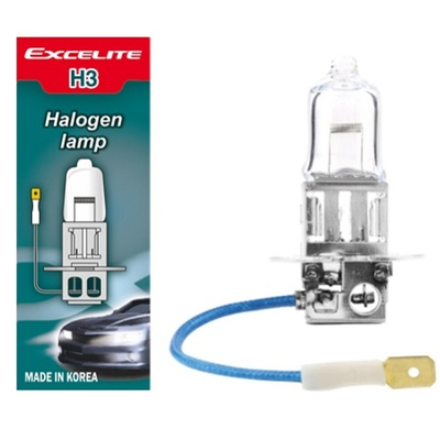 Лампа H3 55W 12V ST PK22s Excelite галоген противотуманки