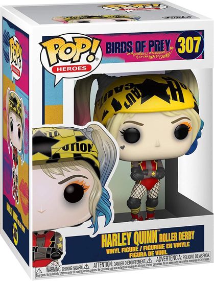 Фигурка Funko POP! Heroes DC Birds of Prey Harley Quinn (Roller Derby) (307) 44376