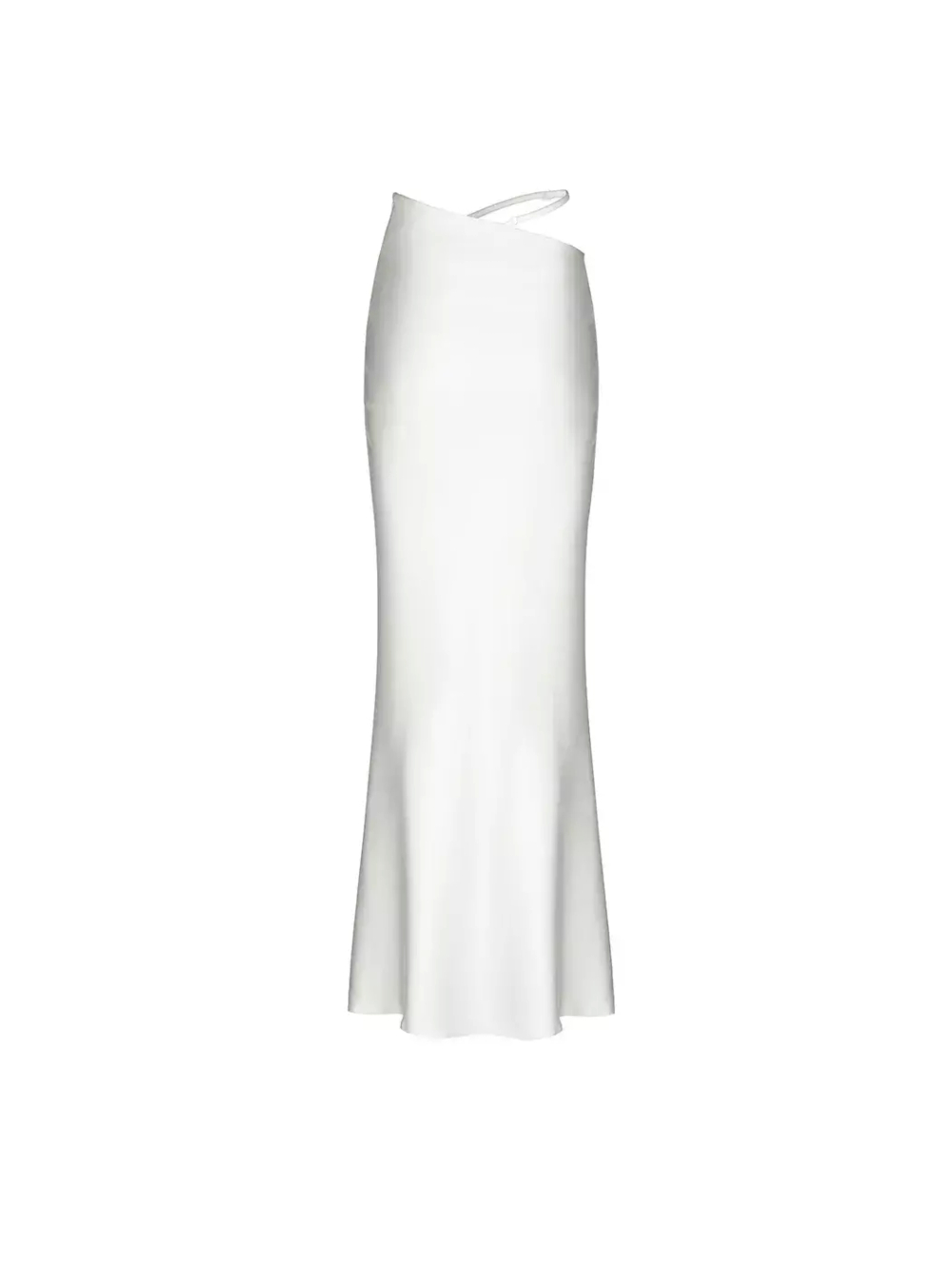 Юбка атласная