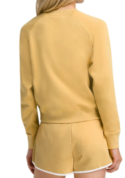 Женская теннисная куртка Wilson Sideline Crew - golden