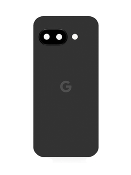 Задняя крышка для Google Pixel 9A черная (Obsidian) со стеклом камеры